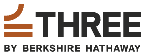 THREE by Berkshire Hathaway logo